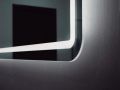 Miroir rectangle, coin arrondi, clairage en faade - PORTALEGRE