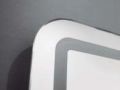 Miroir rectangle, coin arrondi, clairage en faade - PORTALEGRE