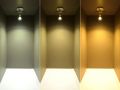 Rectangular mirror, front lighting, adjustable LED color - VISEU