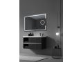 Miroir rectangulaire, clairage frontal, couleur LED ajustable - VISEU