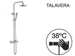 Douchekolom, thermostatisch - TALAVERA CHROME