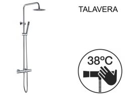 Kolumna prysznicowa / wannowa termostatyczna - TALAVERA CHROM