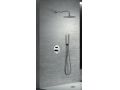 Inbouwdouche, mengkraan, ronde regenhoes Ã˜ 25 cm - TALAVERA CHROME
