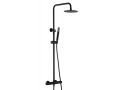 Colonne de douche, thermostatique - TALAVERA NOIR