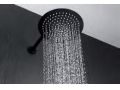 Built-in shower, thermostatic and rain shower head Ø 25 cm - TALAVERA BLACK