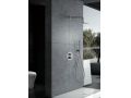 Wbudowana gÅ‚owica prysznicowa, termostatyczna i deszczowa Ã˜ 25 cm - TALAVERA BRUSHED NICKEL 
