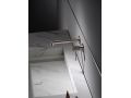 ForsÃ¦nket vÃ¦gmonteret vandhane, enkelt greb, lÃ¦ngde 194 mm - TALAVERA BRUSHED NICKEL 
