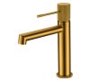 Design wastafelkraan, mengkraan, hoogte 200 en 322 mm - TALAVERA BRUSHED GOLD