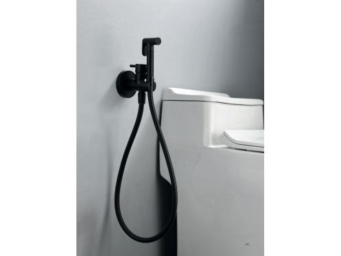 Robinet douche wc, mlangeur - BRAGA NOIR