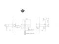 Armatur bruser wc, armatur - PORTO CHROME
