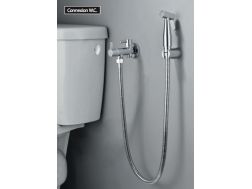 Bateria natryskowa wc, bateria - MAJORQUE CHROME