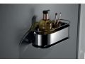 Holder for soaps and shower bottles - ARONA BLACK OR ROSE