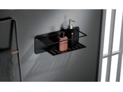 Holder for soaps and shower bottles - GANDIA BLACK