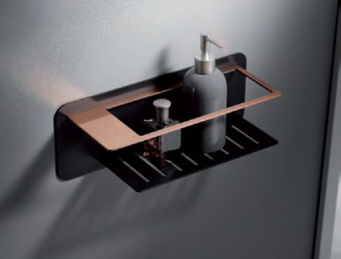 Holder til sæbe og bruseflasker - GANDIA BLACK OR ROSE