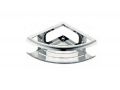 Support pour savons et flacons de douche - MADRID CHROME