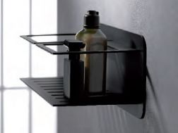 Support pour savons et flacons de douche - BILBAO BLACK