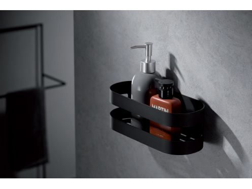 Support pour savons et flacons de douche - VALENCE BLACK