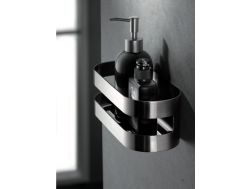 Support pour savons et flacons de douche - VALENCE Nickel brossé