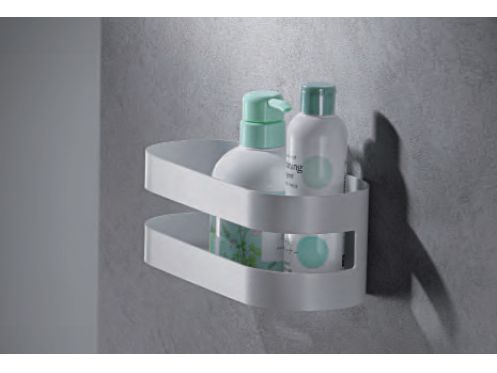 Houder voor zeep en doucheflessen - VALENCE WHITE
