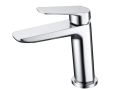 Design wastafelkraan, mengkraan, hoogte 157 en 294 mm - EJIDO CHROME