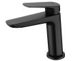 Design wastafelkraan, mengkraan, hoogte 157 en 294 mm - EJIDO BLACK