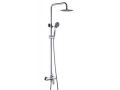 Colonne de douche design, Mitigeur, Rond  20 cm - PATERNA CHROME