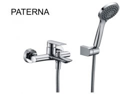 Badmengkraan met douche, thermostatisch - PATERNA CHROME