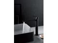 Design bateria umywalkowa, bateria, wys. 159 i 267 mm - PATERNA BLACK