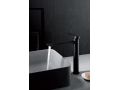 Design håndvaskarmatur, armatur, højde 159 og 267 mm - PATERNA BLACK