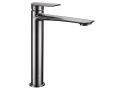 Design wastafelkraan, mengkraan, hoogte 159 en 267 mm - PATERNA nickel brossÃ©
