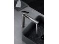 Design bateria umywalkowa, bateria, wys. 159 i 267 mm - PATERNA nickel brossÃ©