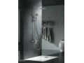 Colonne de douche design, Mitigeur, Rond  20 cm - PATERNA NICKEL BROSS