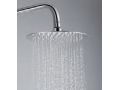 Design Shower column, Mixer Tap, Round ø 20 cm - PATERNA NICKEL BROSSÉ