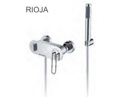 Robinetterie baignoire douche, melangeur - RIOJA CHROME