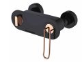 Robinetterie baignoire douche, melangeur - RIOJA BLACK OR ROSE