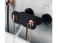 Robinetterie baignoire douche, melangeur - RIOJA BLACK OR ROSE