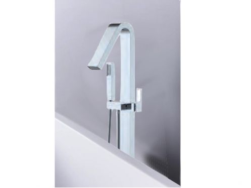StÃ¥ende kran til badekar, mixer - ALCOBENDAS CHROME