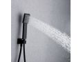 Douche encastrable, mitigeur et plafonnier avec cascade, pluie et micro pluie  - SANTANDER BLACK