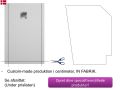 Brusebakke i Corian, ekstra flad - PLATOS CORIAN