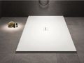 Receveur de douche, vacuation centrale - CENTRO XL Corian 