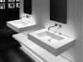 HÃ¥ndvask, 50 x 100 cm, i Corian Â® - CUADRO 50