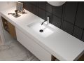 Designer håndvask, 100 x 50 cm, i Solid-Surface mineralharpiks - HIDRO 50