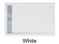 Receveur douche, caniveau, en rsine minrale - VENISE INOX 170