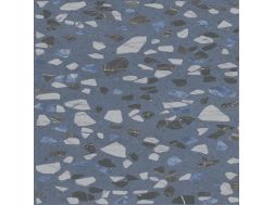 Terrazzo Blue 20x20 cm - Carrelage de sol, motifs traditionnel