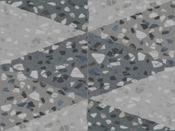 Terrazzo Decor 1 - 20x20 cm - Carrelage de sol, motifs traditionnel