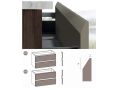 Trois tiroirs : 2 suprieur et un infrieur, hauteur 64 cm, meuble sous vasque - KYRYA L30
