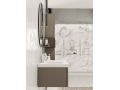 Une porte, hauteur 64 cm, meuble sous vasque - KYRYA L27 Gauche