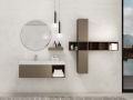 Trois portes, hauteur 64 cm, meuble sous lavabo - KYRYA L21