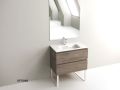 Ensemble Meuble __plus__ vasque __plus__ miroir - VALENCIA 2T