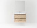Ensemble Meuble __plus__ vasque __plus__ miroir - VALENCIA 2T
